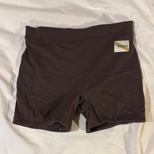 Tracksmith Women's Dark Brown Bike Shorts